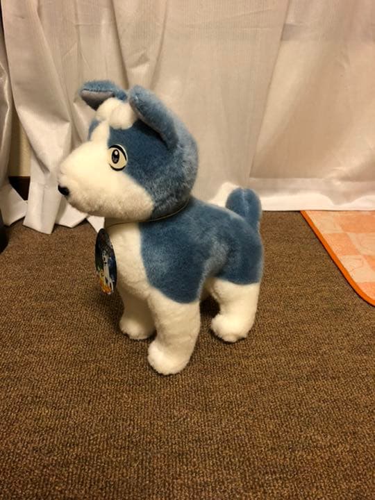 銀牙伝説WEEDのウィードのぬいぐるみです。