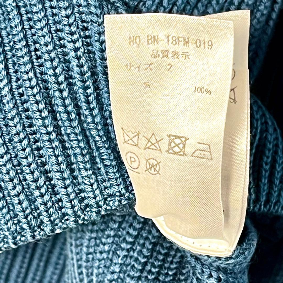 ✨美品✨BATONER WOOL CREW NECK KNIT