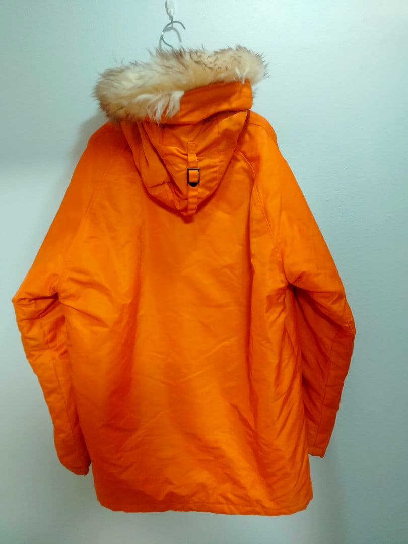 HOUSTON N-3B レアカラー　オレンジ　オールド　フライトジャケット