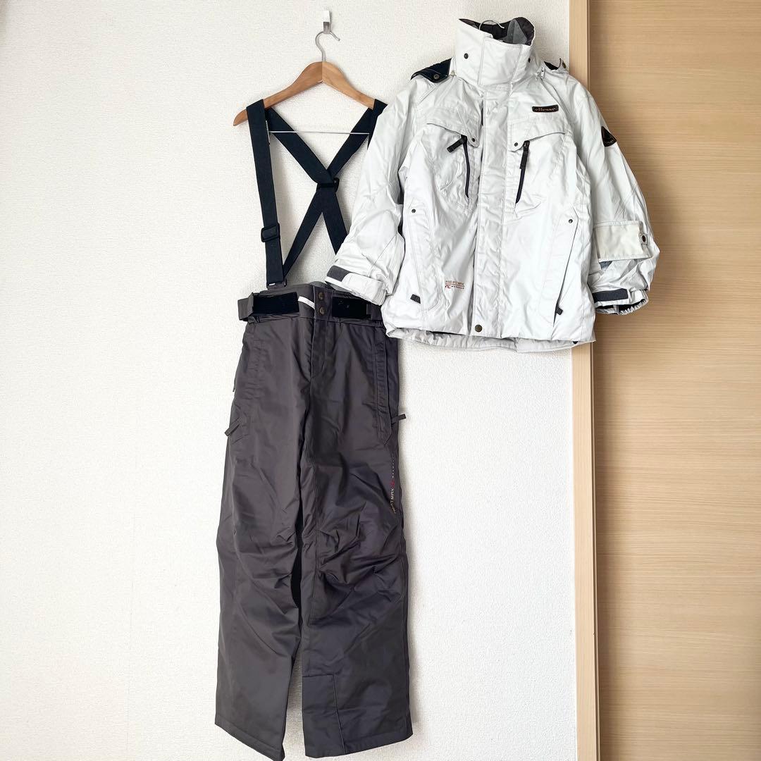 2点セット　ellesse エレッセ　スキーウェア　上下セット　スキー