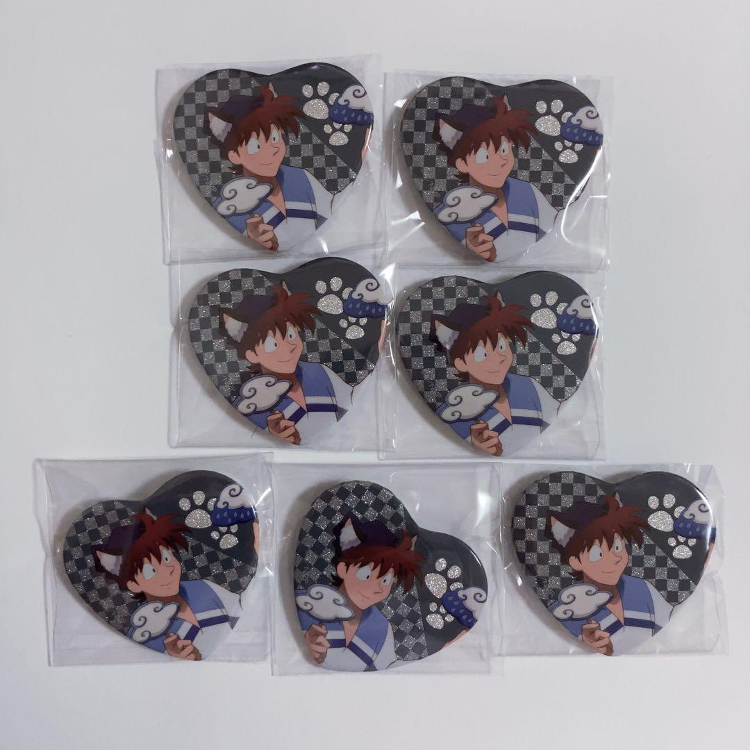 忍たま 忍たま乱太郎 土井先生 土井 ナンジャ ナンジャタウン ハート缶バッジ