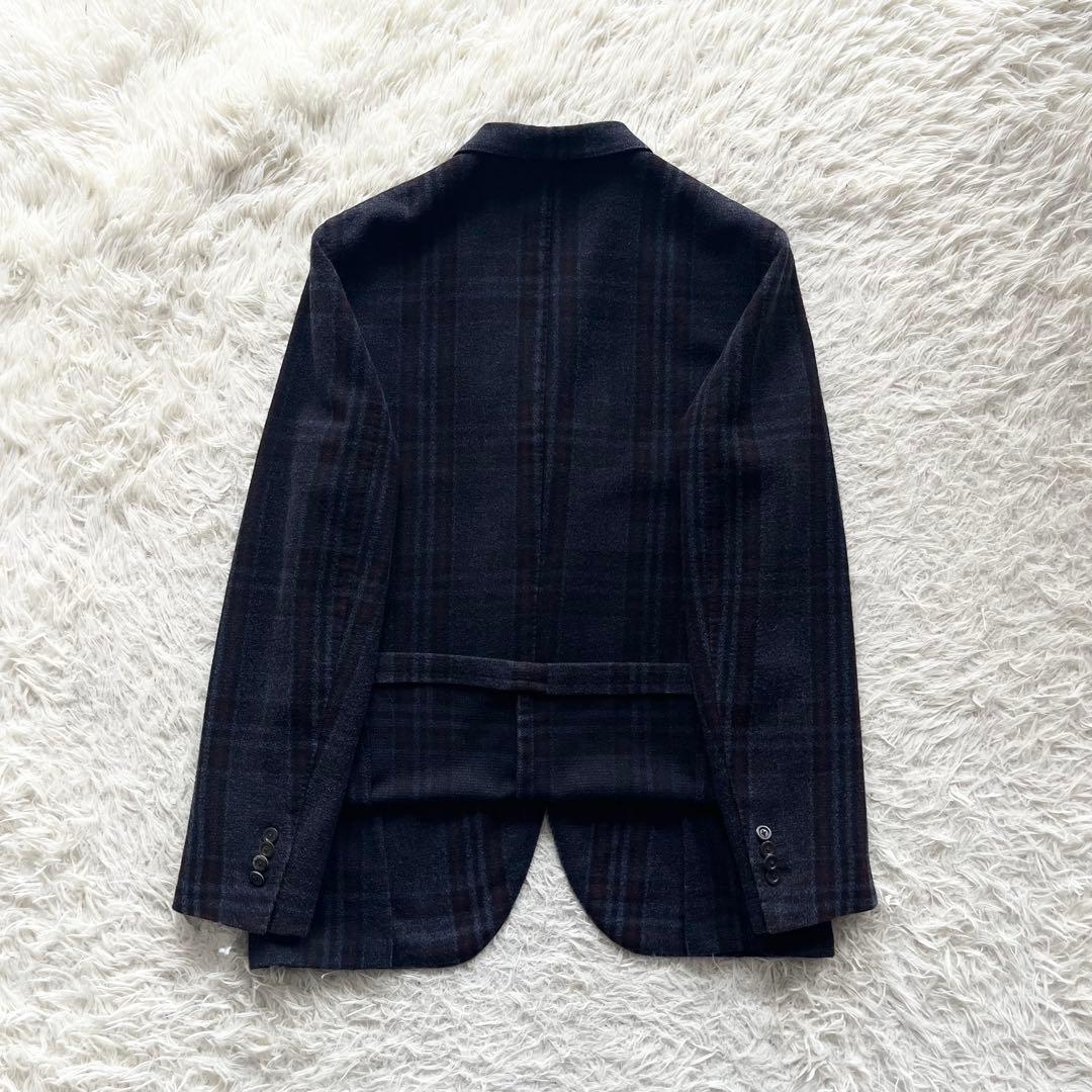 <美品>BOGLIOLI K.JACKET ネイビー ウール ジャケット 54