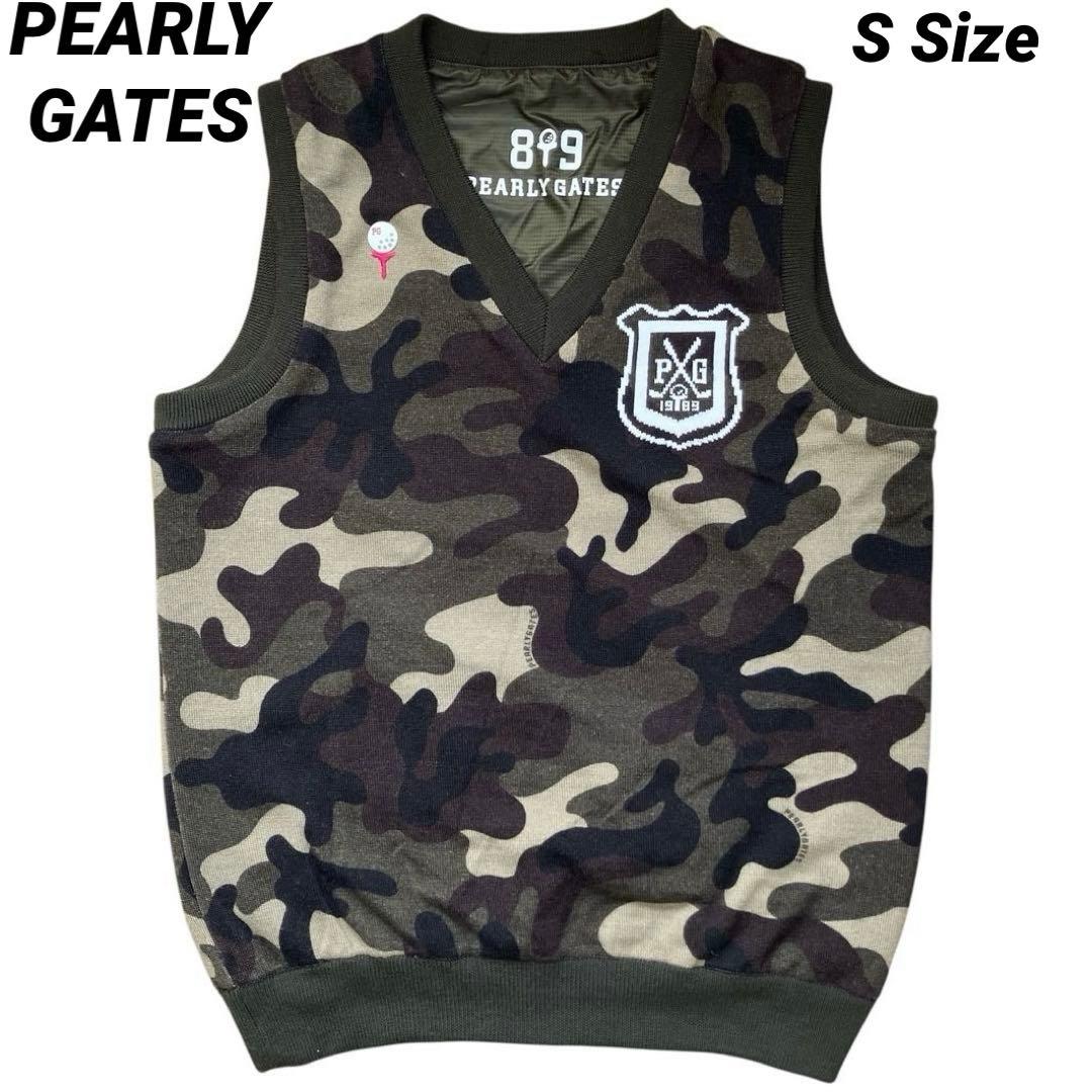 【美品】PEARLY GATES レディース リバーシブル ベスト 0サイズ