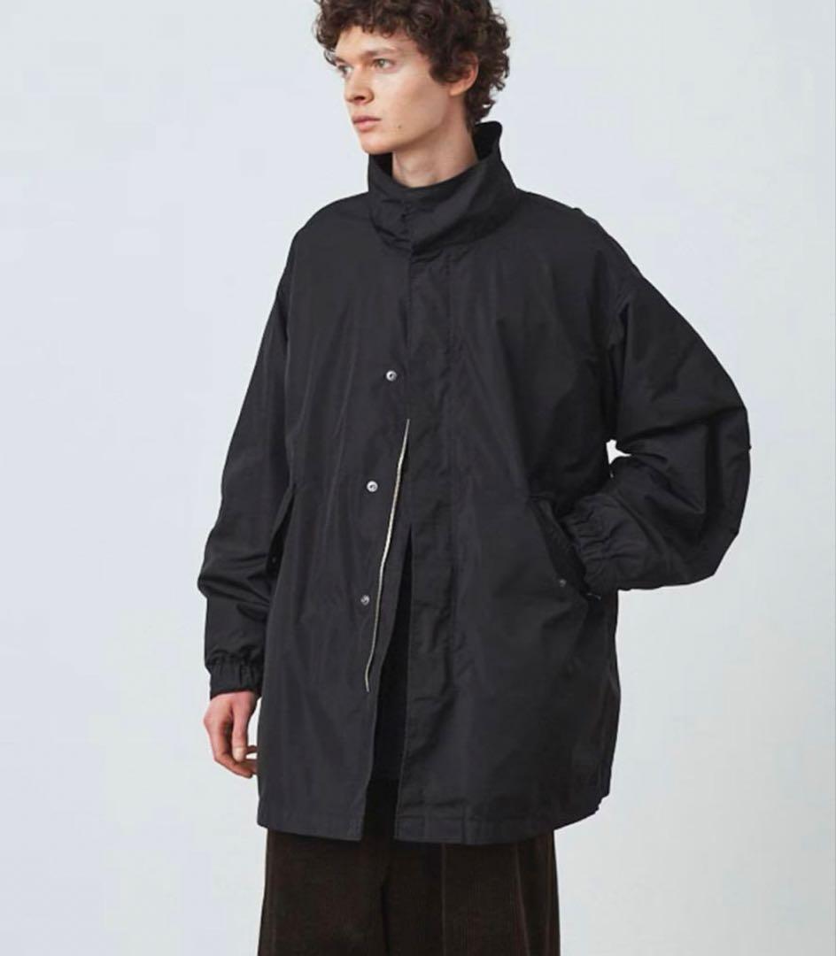 【極美品】ATON  DYE NYLON SHORT MODS COAT