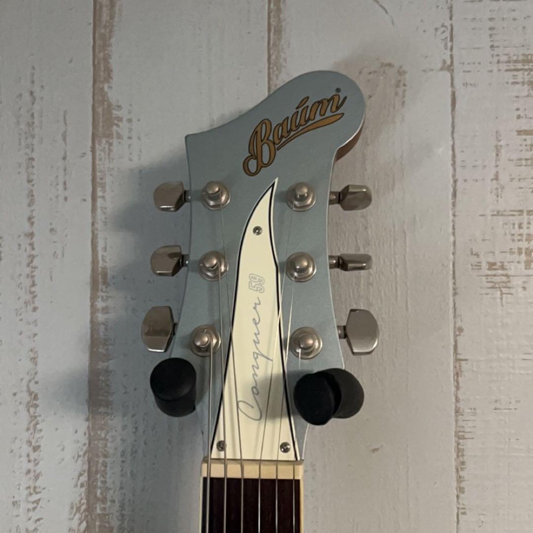 baum guitars conquer59 blue 美品 ハードケース付