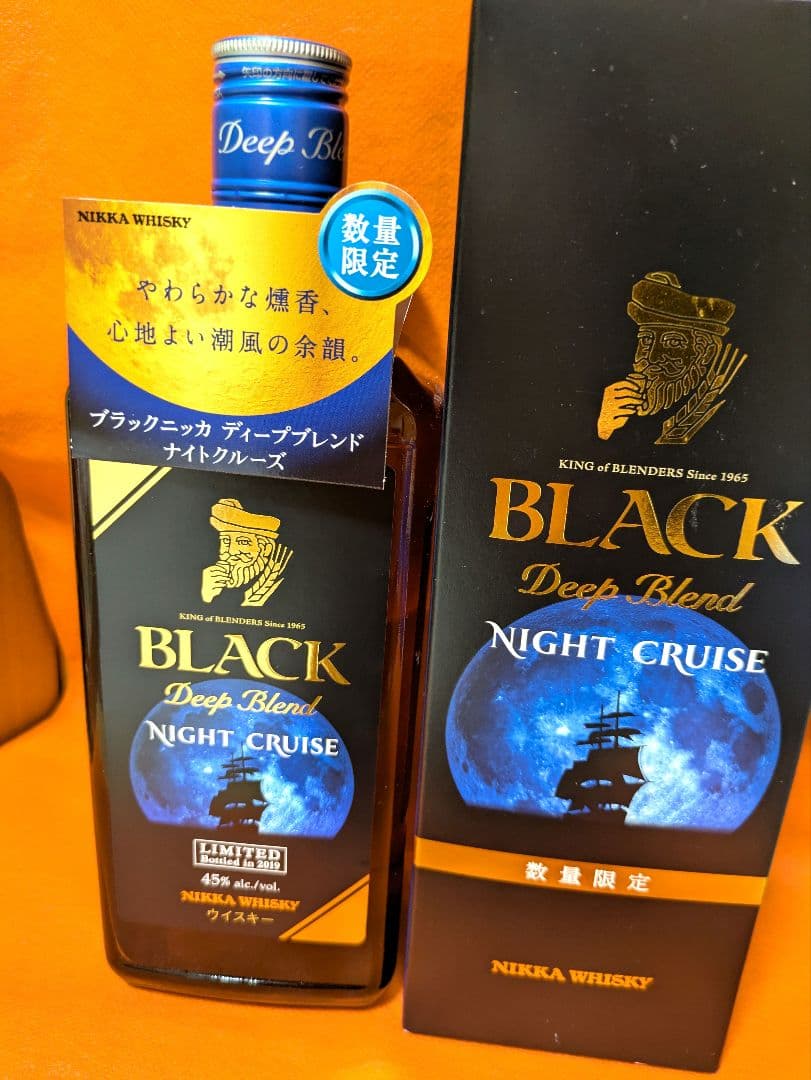 【限定品】ブラックニッカ ナイトクルーズ 化粧箱付き