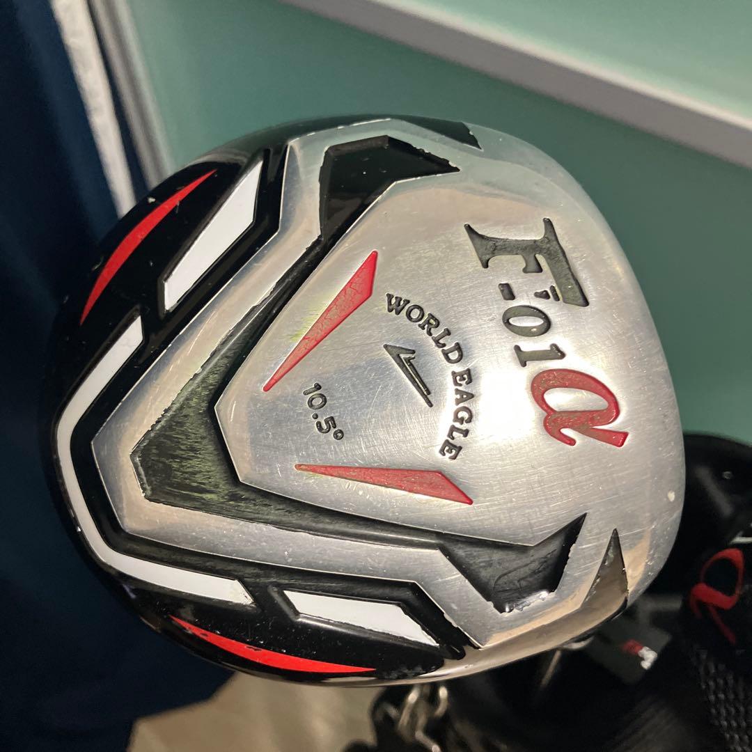 WORLD EAGLE F-01α ドライバー 10.5° ヘッドカバー付き