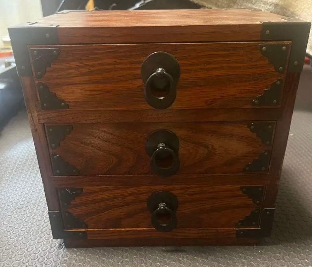 木製引き出し式収納