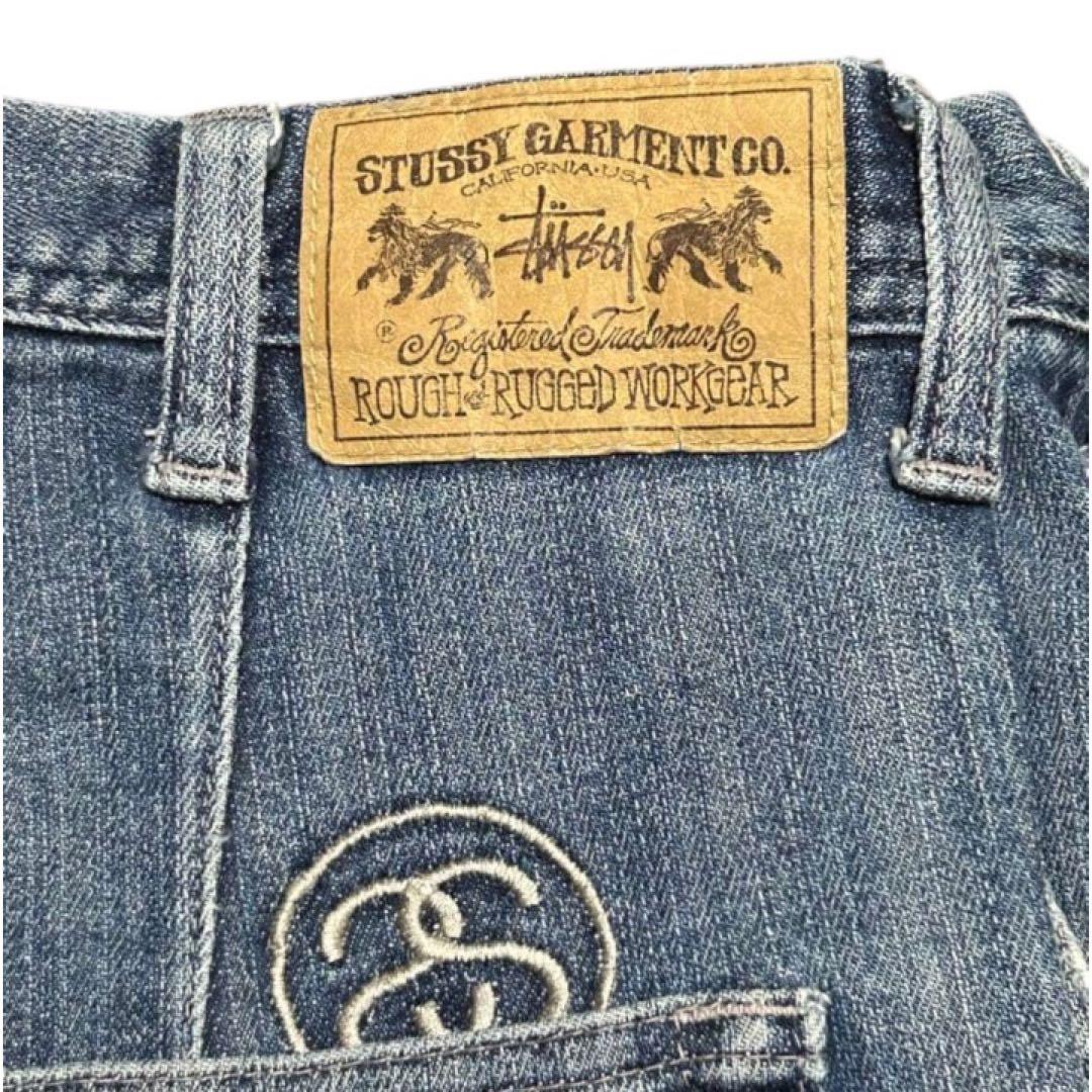 ま*い様 【90s】old stussy ストゥーシー ヴィンテージペイントデニ