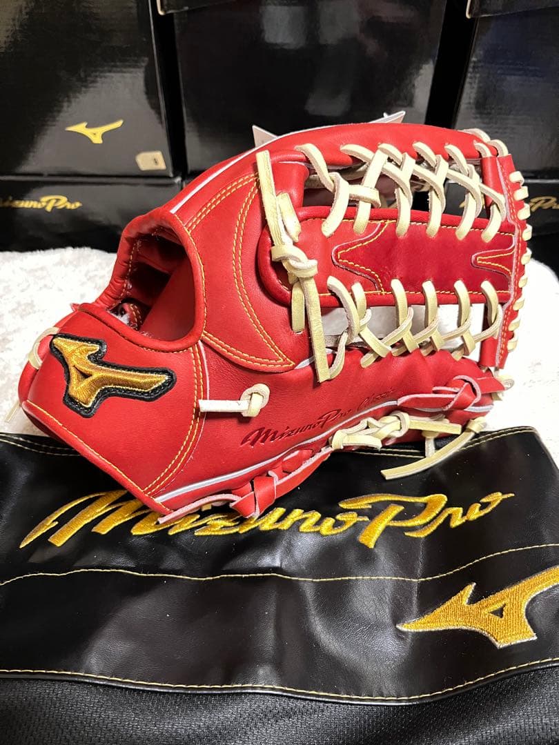 35 ミズノプロ　classic 軟式　野球　外野手用　グラブ