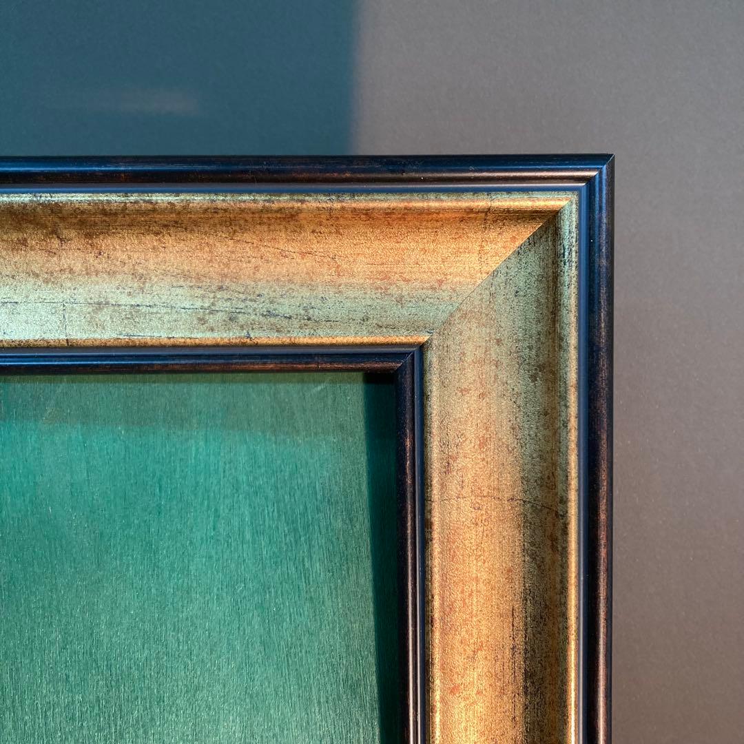 F12号 油絵用 額縁 樹脂製 Bウッド