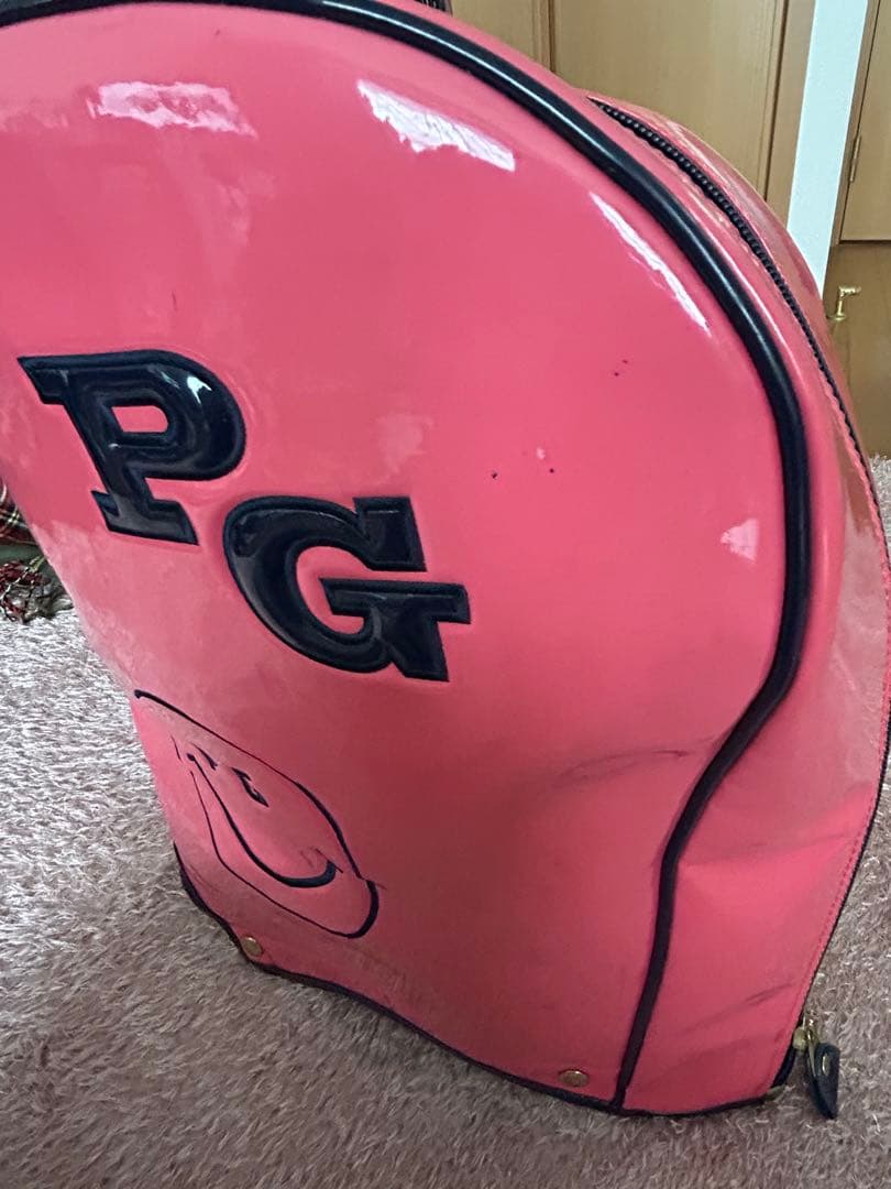 PEARLY GATES　パーリーゲイツ　キャディバッグ　ピンク＆ネイビー