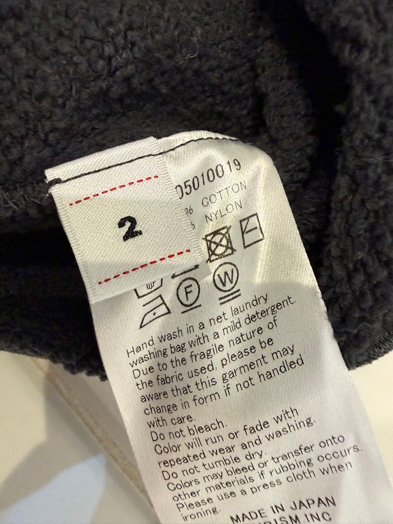 トップス 25FW visvim JUMBO SB SWEAT L/S DMGDsize2