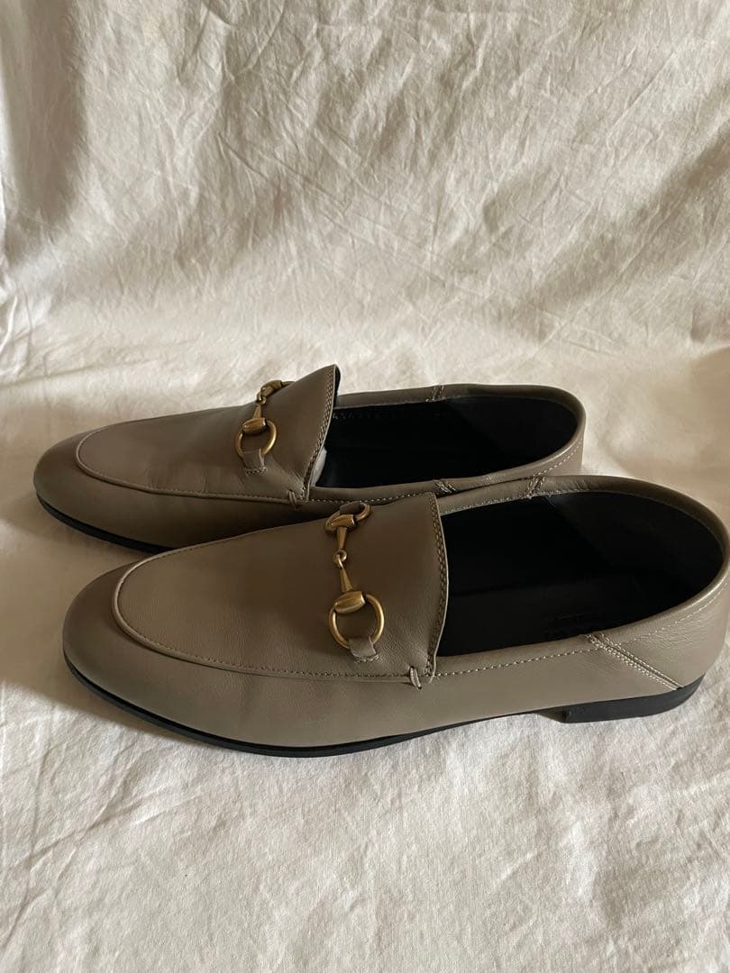 新品未着用Gucci レザーホースビットローファーsize 37
