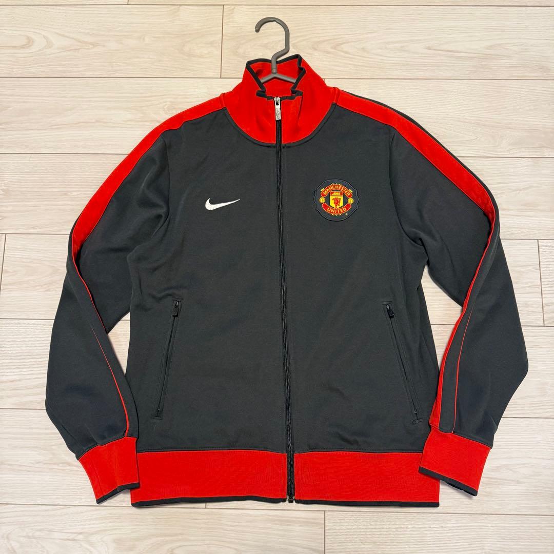 マンチェスターユナイテッド刺繍トラックジャケットジャージ/M