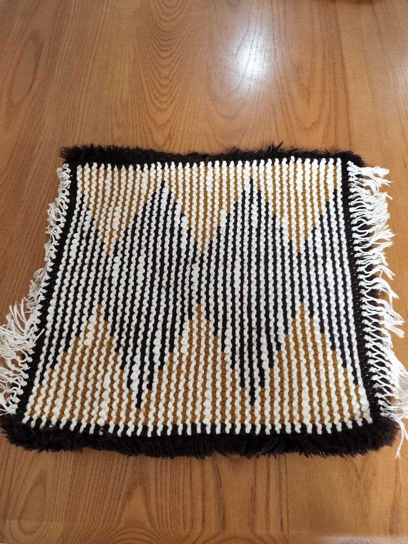 ノッティング織 椅子敷 マルチマット 2枚セット