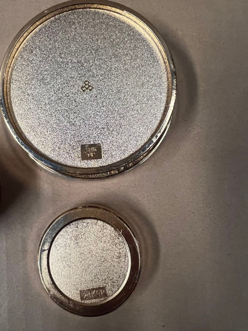 24K gp 金 印鑑アンティーク