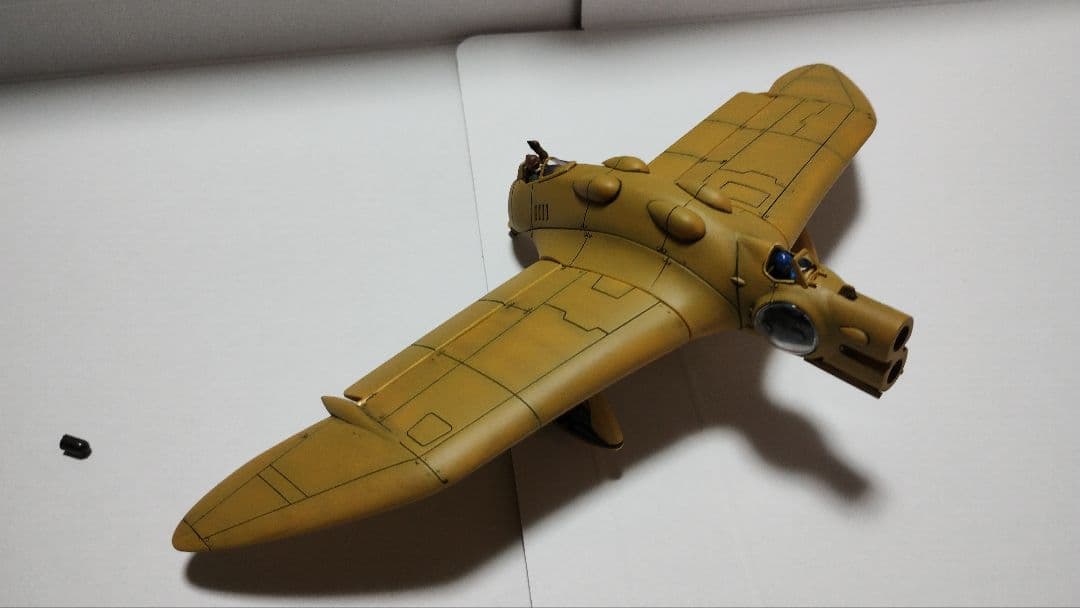 プラモデル完成機　1/72　風の谷のガンシップ(No.1)