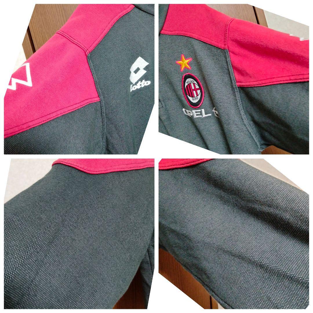 ロット ACミラン 95/97 ヴィンテージ ハーフジップ トレーニングトップ