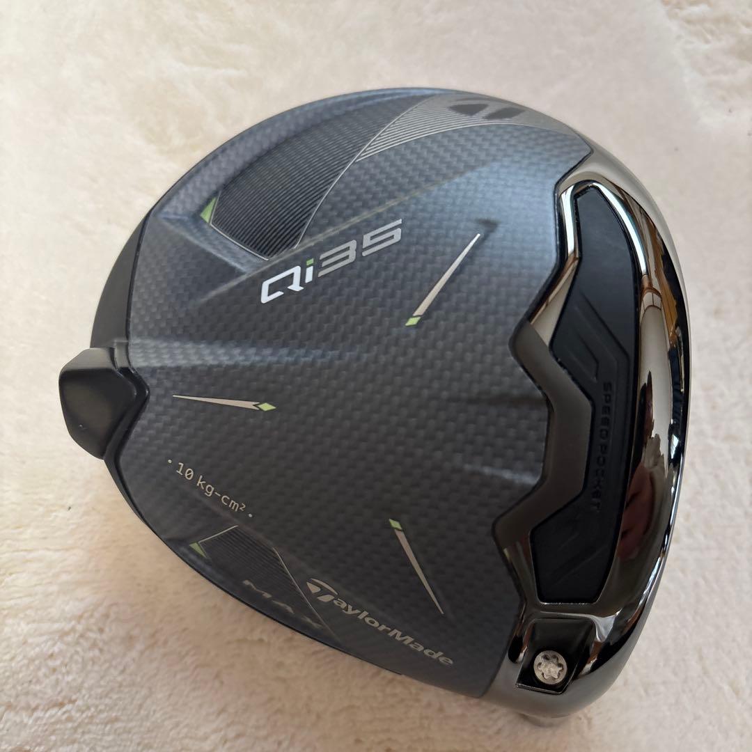 ほぼ未使用TaylorMade Qi35MAXドライバー 10.5度