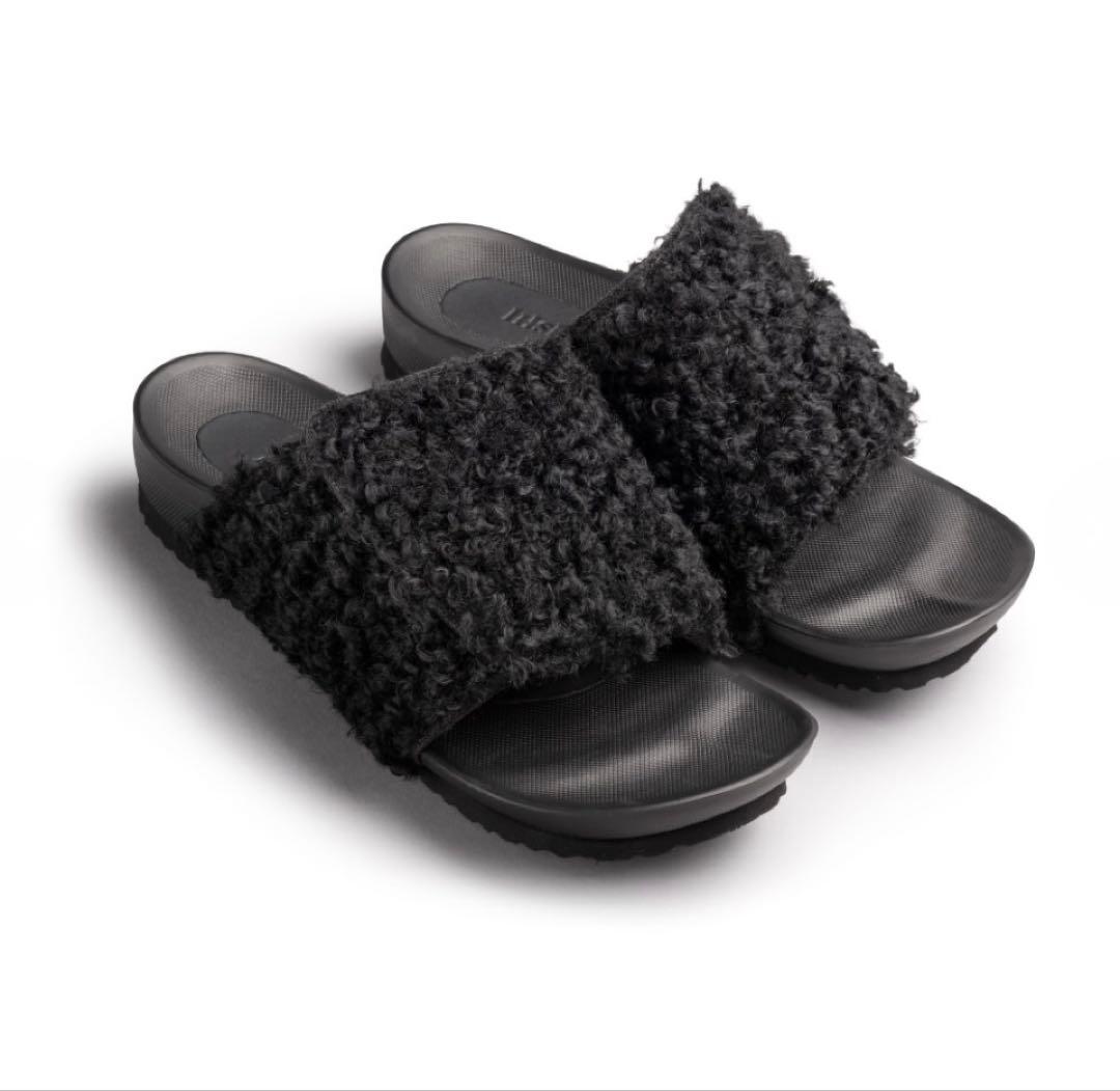 AKAISH I 別注　アーチフィッター 601 ボア　サンダル　くろねこ　L