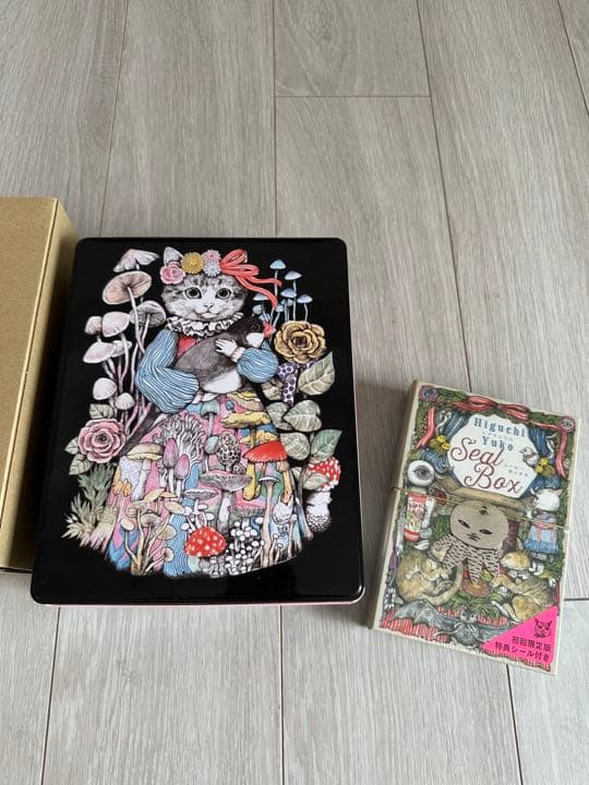 あちゃちゅむ2014年ヒグチユウコお道具箱ムチャチャ シールボックス