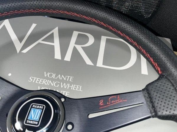 ★限定品　NARDIナルディ　N921　ラリー34　BK　Pレザー/BK