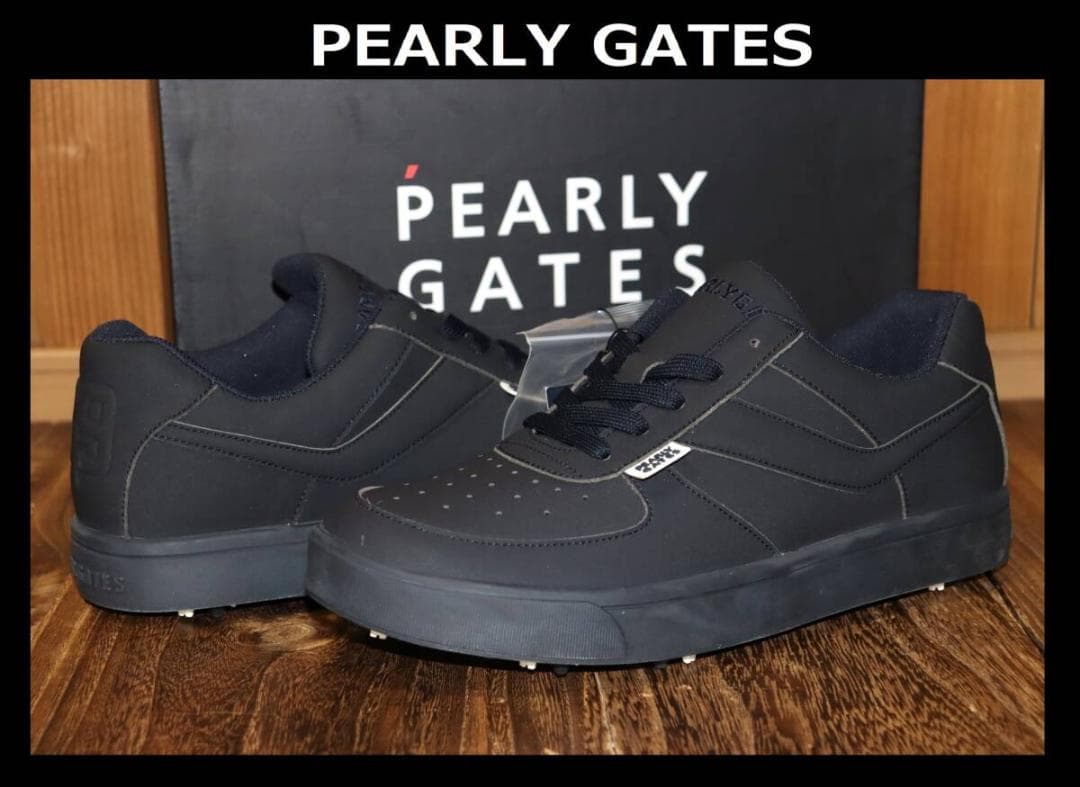 新品 PEARLY GATES ローカット ゴルフシューズ 27cm　Ⓗ
