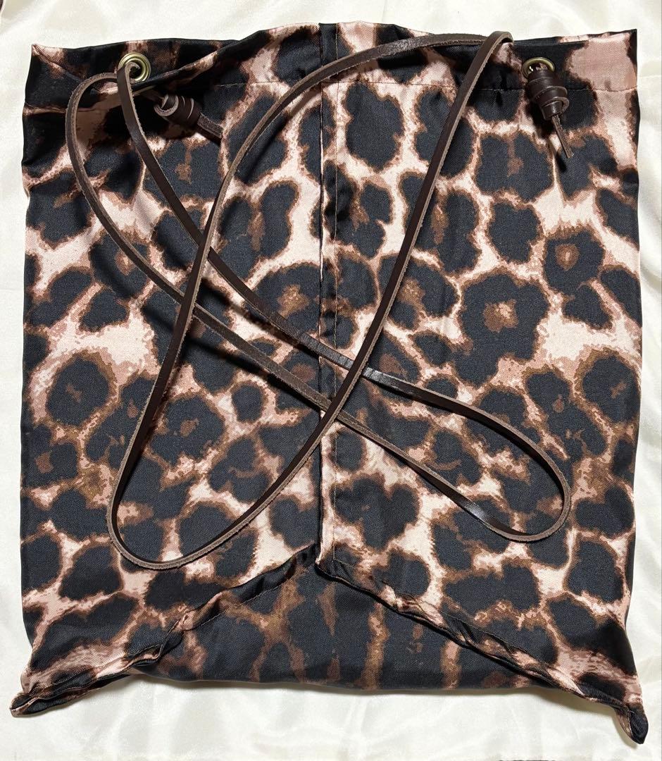 IENA【manipuri /マニプリ】プリントトートバッグ(レオパード)