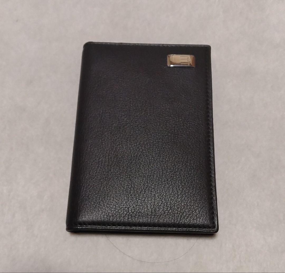 dunhill 名刺入れ ブラック レザー
