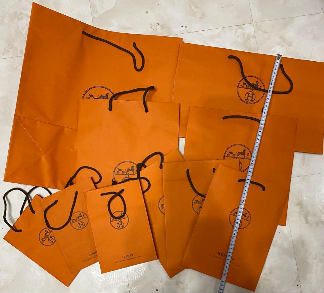 エルメス、グッチ、ロエベ、LV、バーバリー、ベルサーチ紙袋