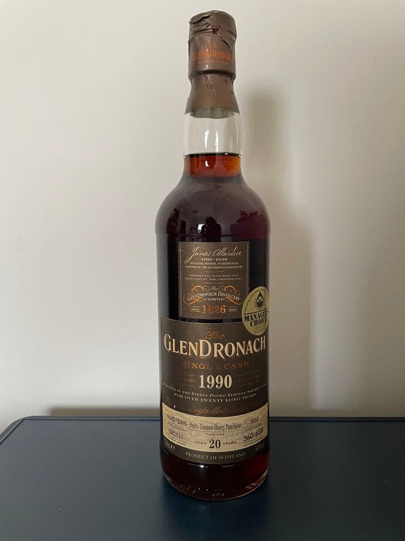 GLENDRONACH 1990 700ml モルトウイスキー 48%
