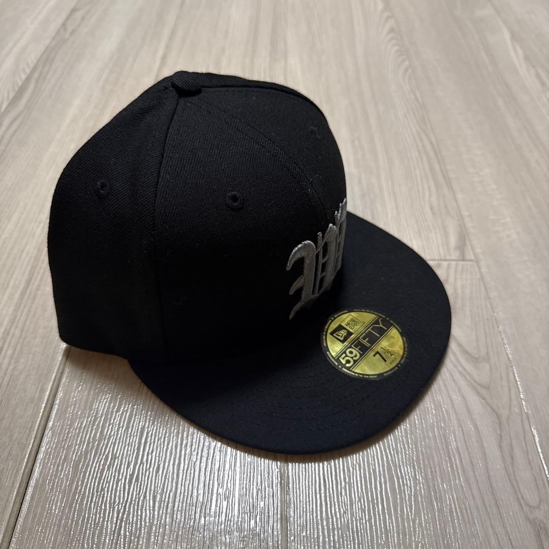new era　Wacko Maria 黒キャップ 7 1/2
