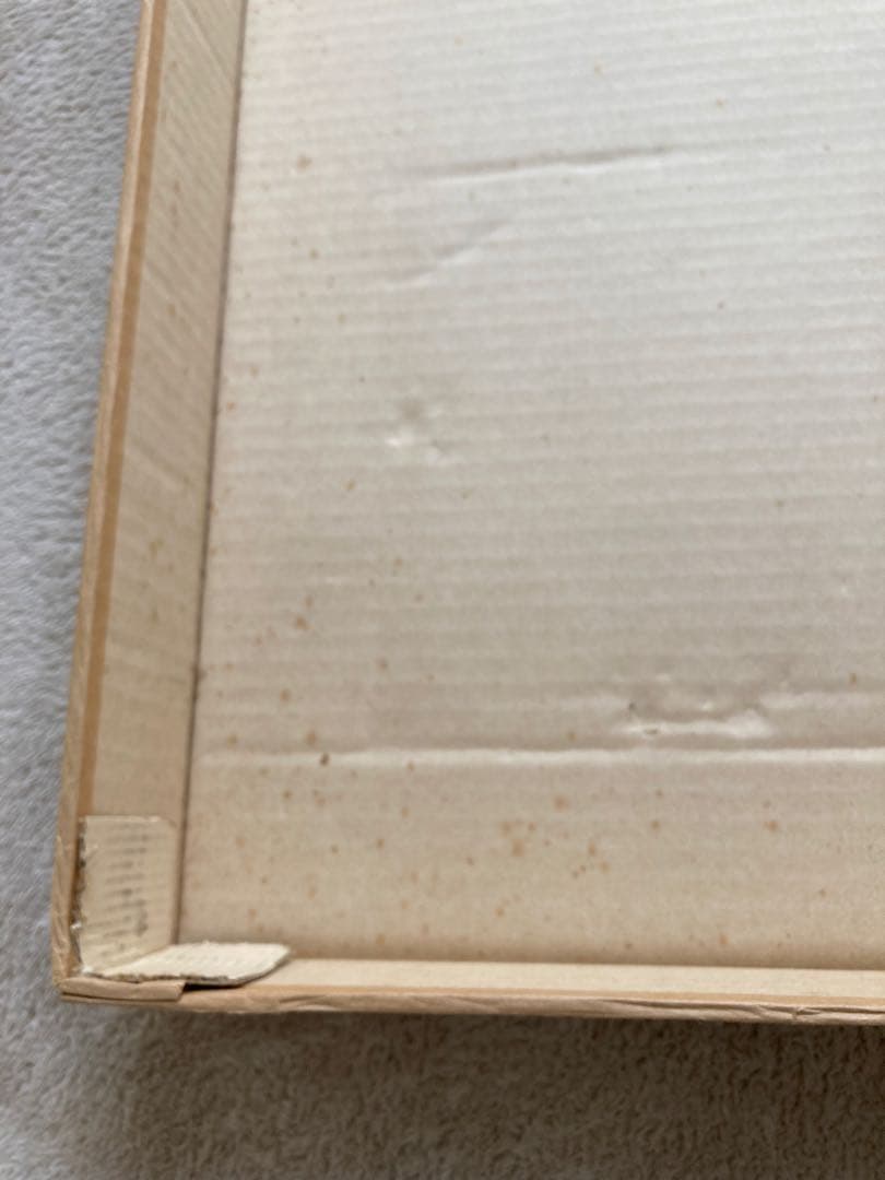 油絵・日本画用額縁　金と緑　角紋模様