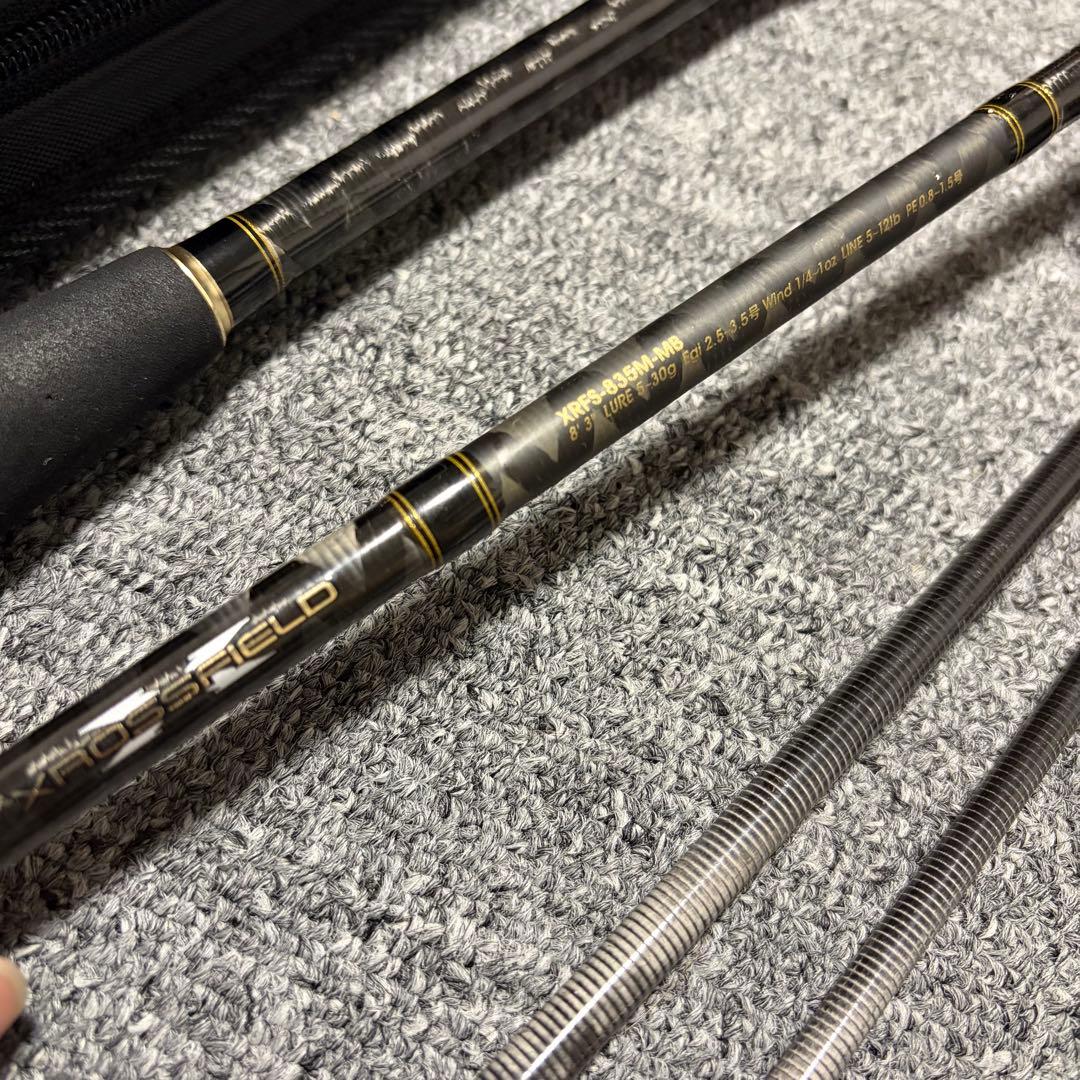 クロスフィールド xrfs-835m-mb アブガルシア