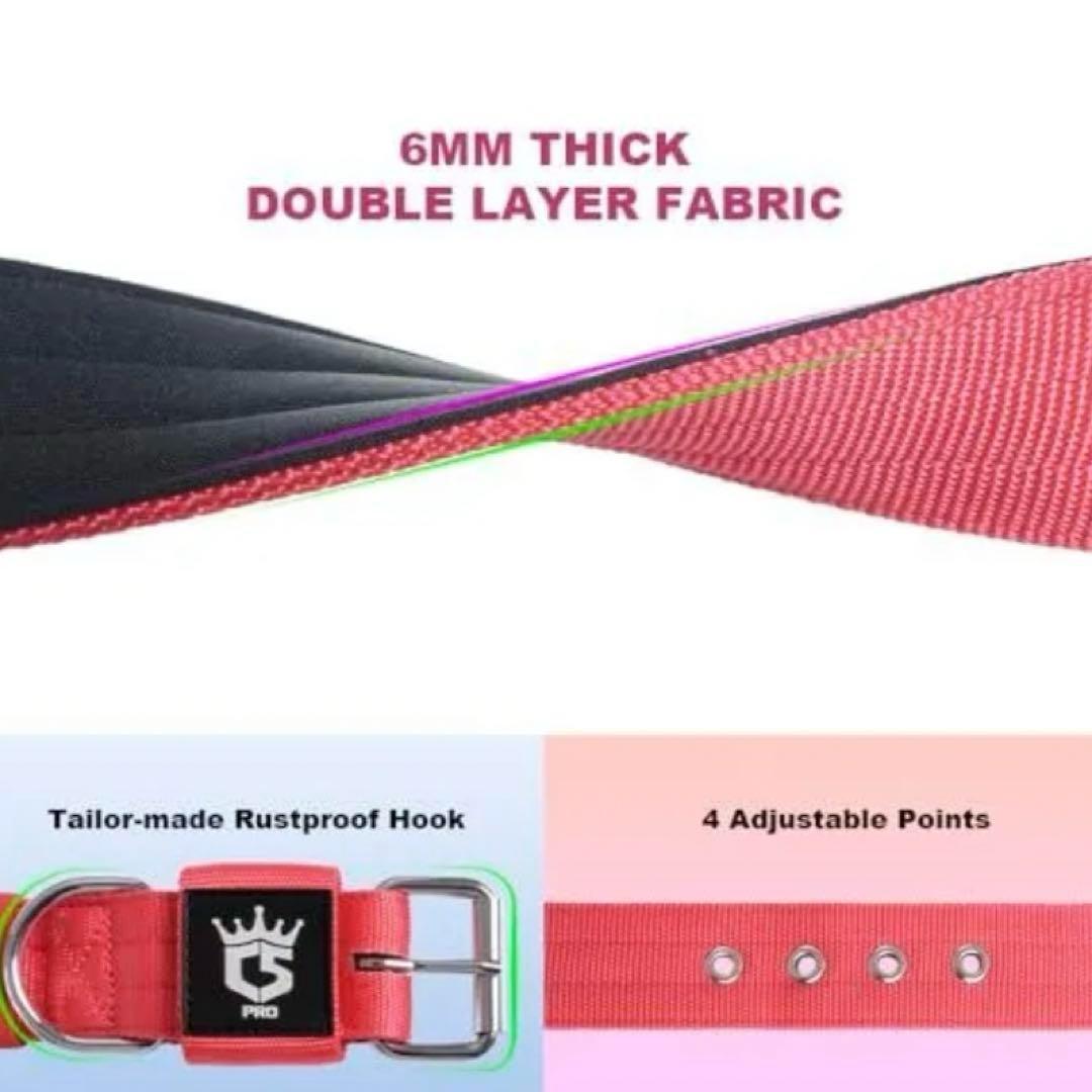 ❤️TSPRO タクティカルドッグカラー 犬用 軍用グレード 強力　パープル　L