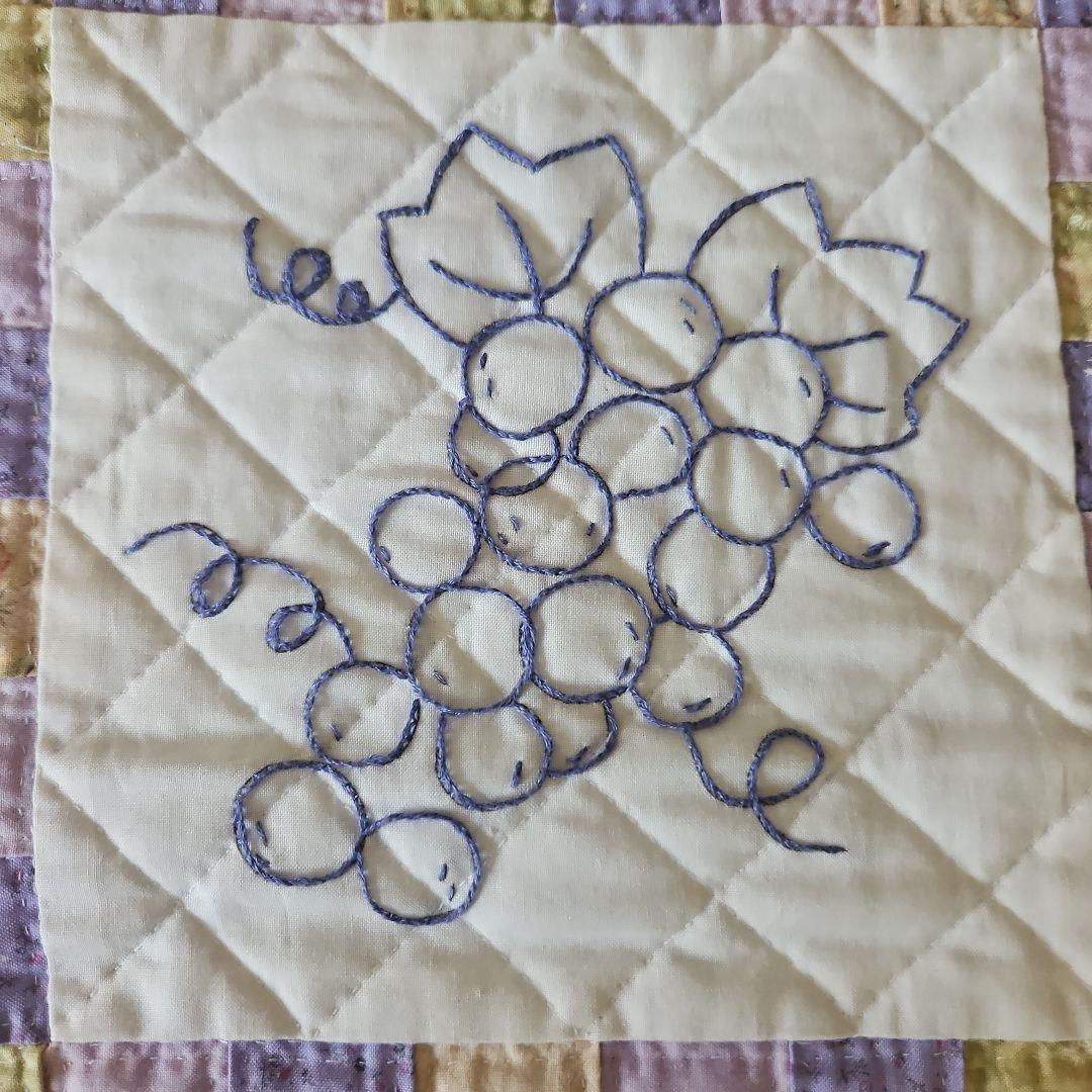 ✨くだもの✨パッチワークタペストリー