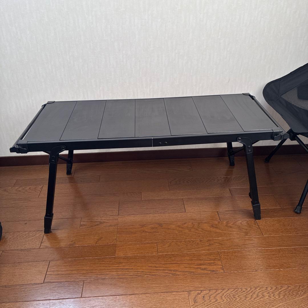 IGTテーブルと2WAY折り畳みチェヤー　セット　キャンプ用品まとめ売り
