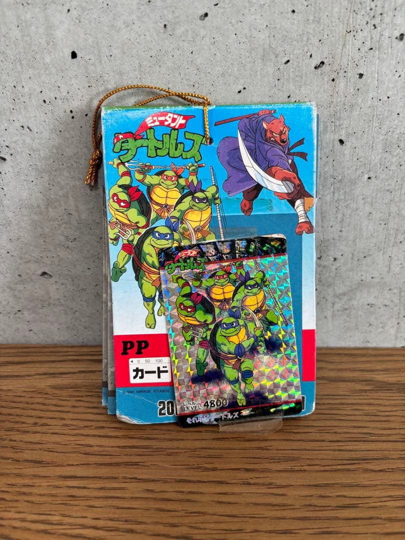 超激レア 未開封 ミュータント タートルズ PPカード 34袋入