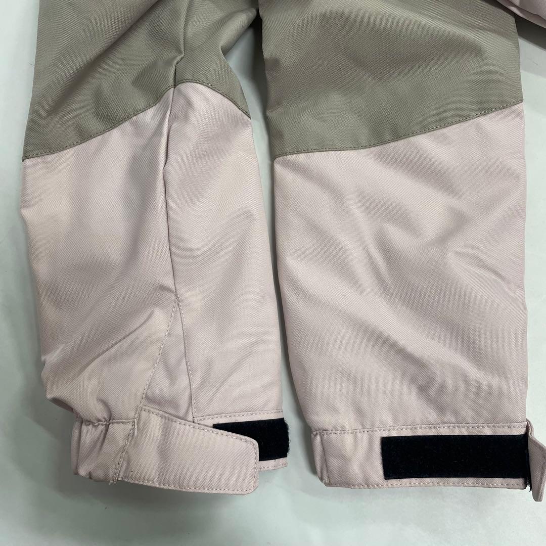 ARBN ピンク×黒 スキーウェア 上下セット130cm AB43WW1533J