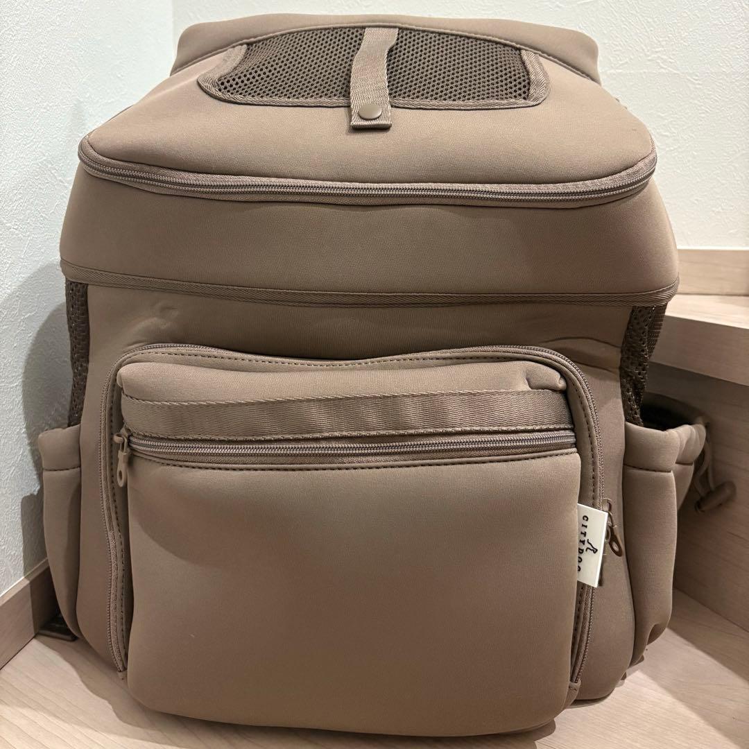 【CITYDOG】ネオプレーンバックパックキャリーMサイズ モカ