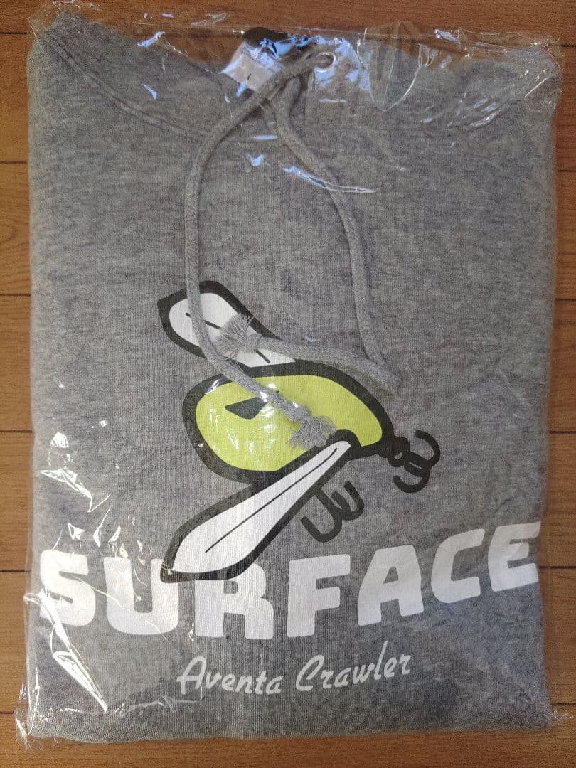SURFACE Aventa Crawler パーカー Lサイズ アッシュグレー