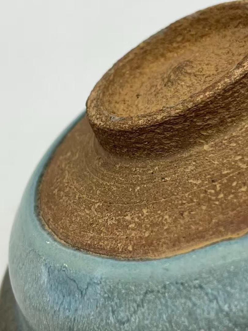 宋時代 鈞窯　天青紫紅釉盤 窯変釉皿　唐物　古賞物　時代物(A-109)