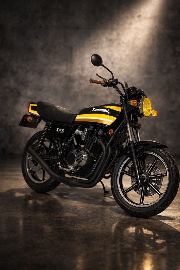 カワサキZ400FX プラモデル完成品