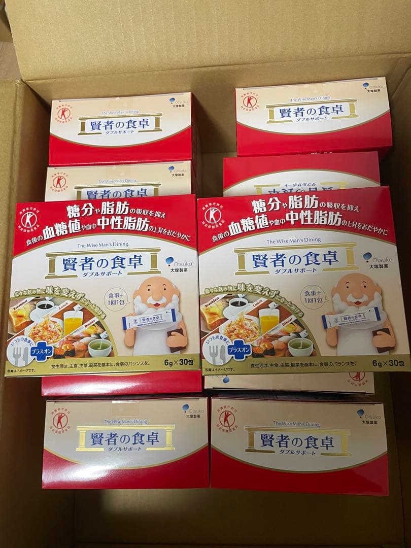大塚製薬 賢者の食卓 ダブルサポート 6g×30包　12個