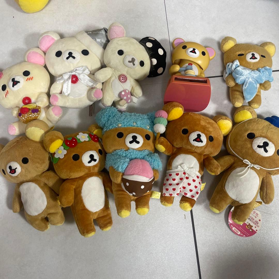 リラックマ　コリラックマ　キイロイトリ　ぬいぐるみ　まとめ売り売り　110個