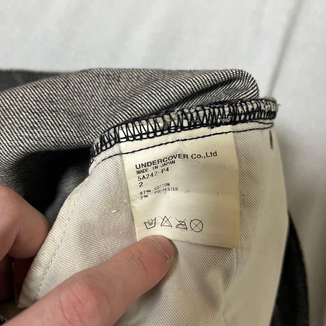 UNDERCOVERIZM but期 ダメージデニム