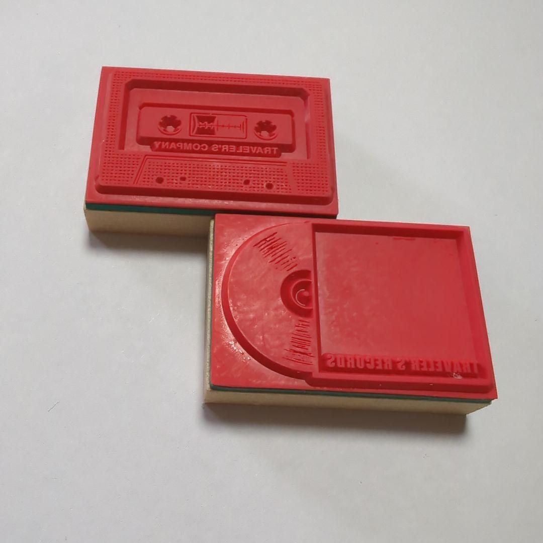 限定トラベラーズノート　パスポートサイズ　レコード柄