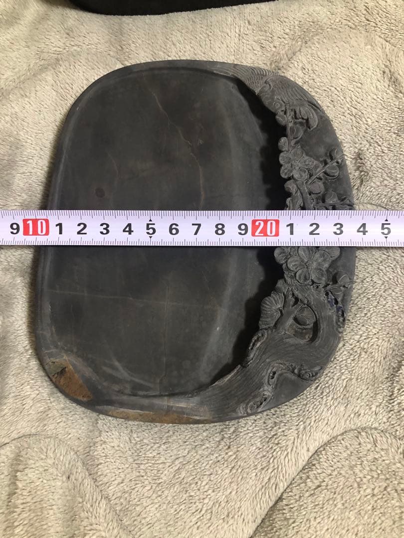 端溪硯 老坑 水巖 大西洞 金綫 エン脂 青花 石皮 書道用品 端渓硯