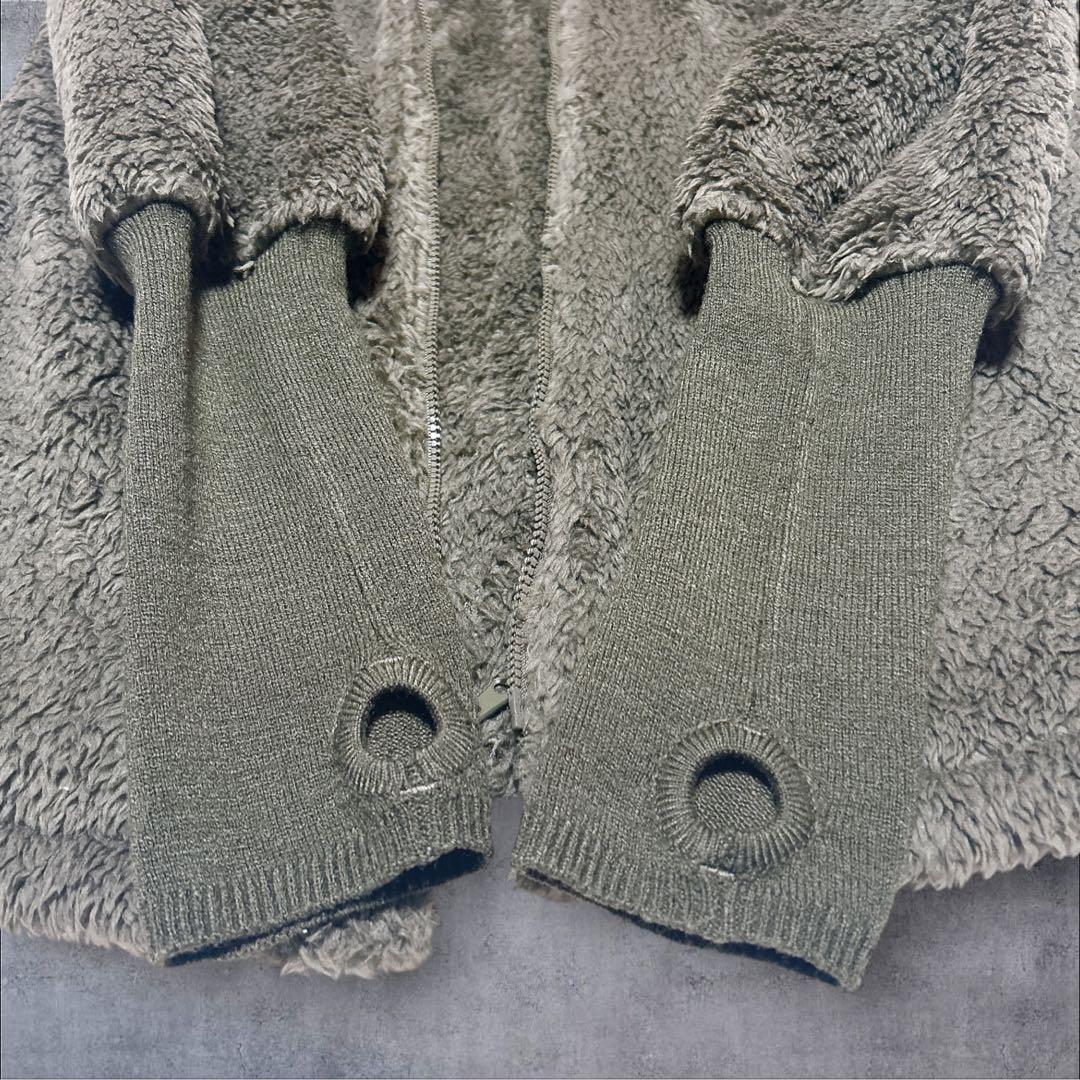 SLY モッズコート カーキ N3B ラクーンファー Y2K ギミック グランジ